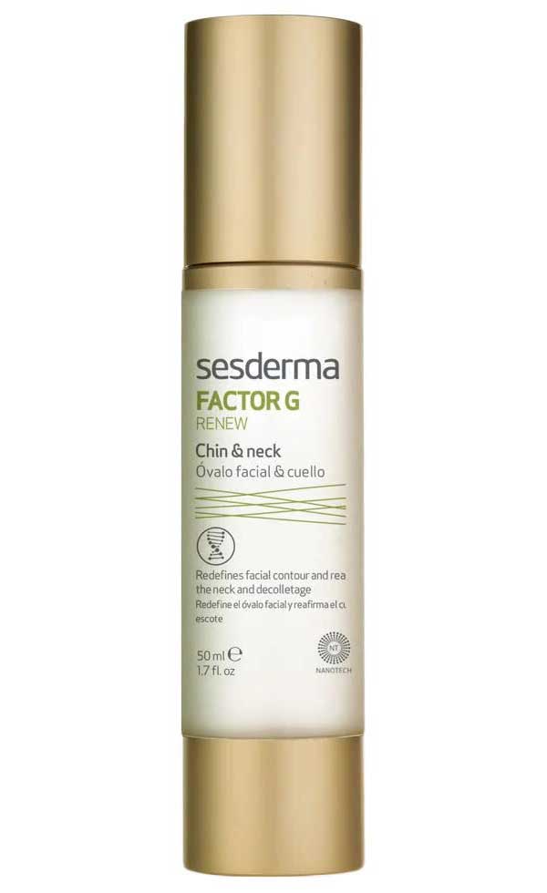 Омолаживающее средство SESDERMA Factor G Renew для овала лица и шеи, 50 мл.
Омолаживающее средство SESDERMA Factor G Renew для овала лица и шеи, 50 мл.