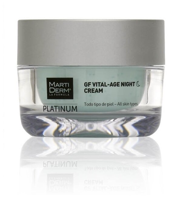 Крем ночной Martiderm Platinum GF Витал-аж 50 мл
Крем ночной Martiderm Platinum GF Витал-аж 50 мл