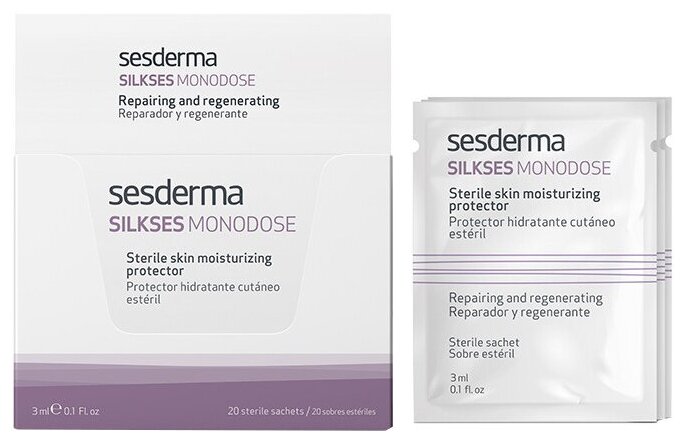 Увлажняющий крем-протектор в индивидуальных упаковках Sesderma Silkses Monodose, 20 шт. по 3 мл
Увлажняющий крем-протектор в индивидуальных упаковках Sesderma Silkses Monodose, 20 шт. по 3 мл