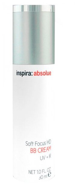 ВВ-крем Inspira, выравнивающий цвет кожи, с солнцезащитным эффектом 30 мл
ВВ-крем Inspira, выравнивающий цвет кожи, с солнцезащитным эффектом 30 мл