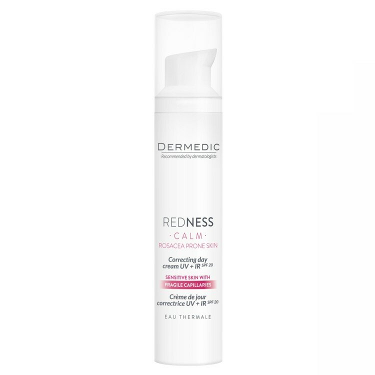Корректирующий дневной крем Dermedic Redness spf 20, 40 мл.
Корректирующий дневной крем Dermedic Redness spf 20, 40 мл.