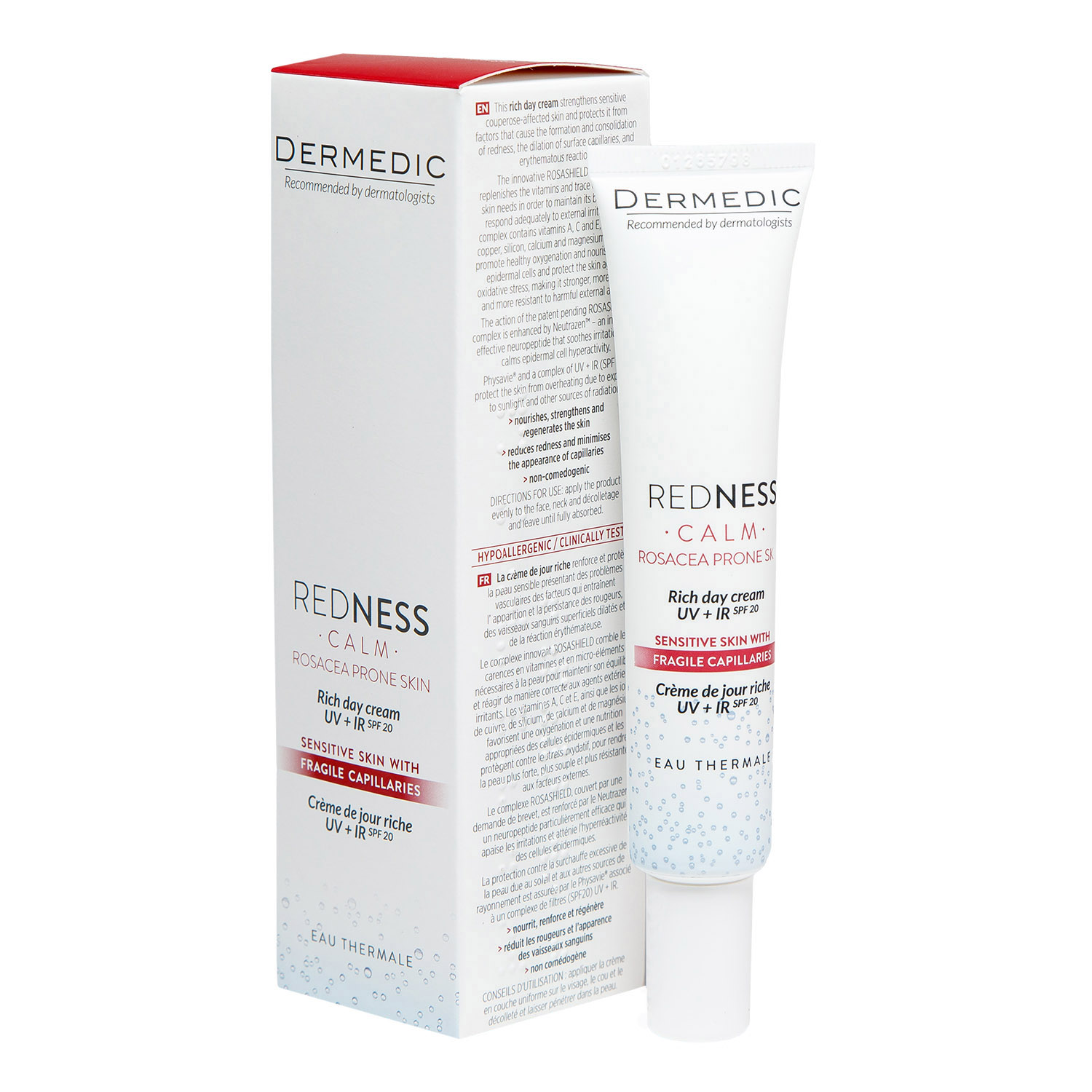 Питательный дневной крем Dermedic Redness spf 20, 40 мл.
Питательный дневной крем Dermedic Redness spf 20, 40 мл.