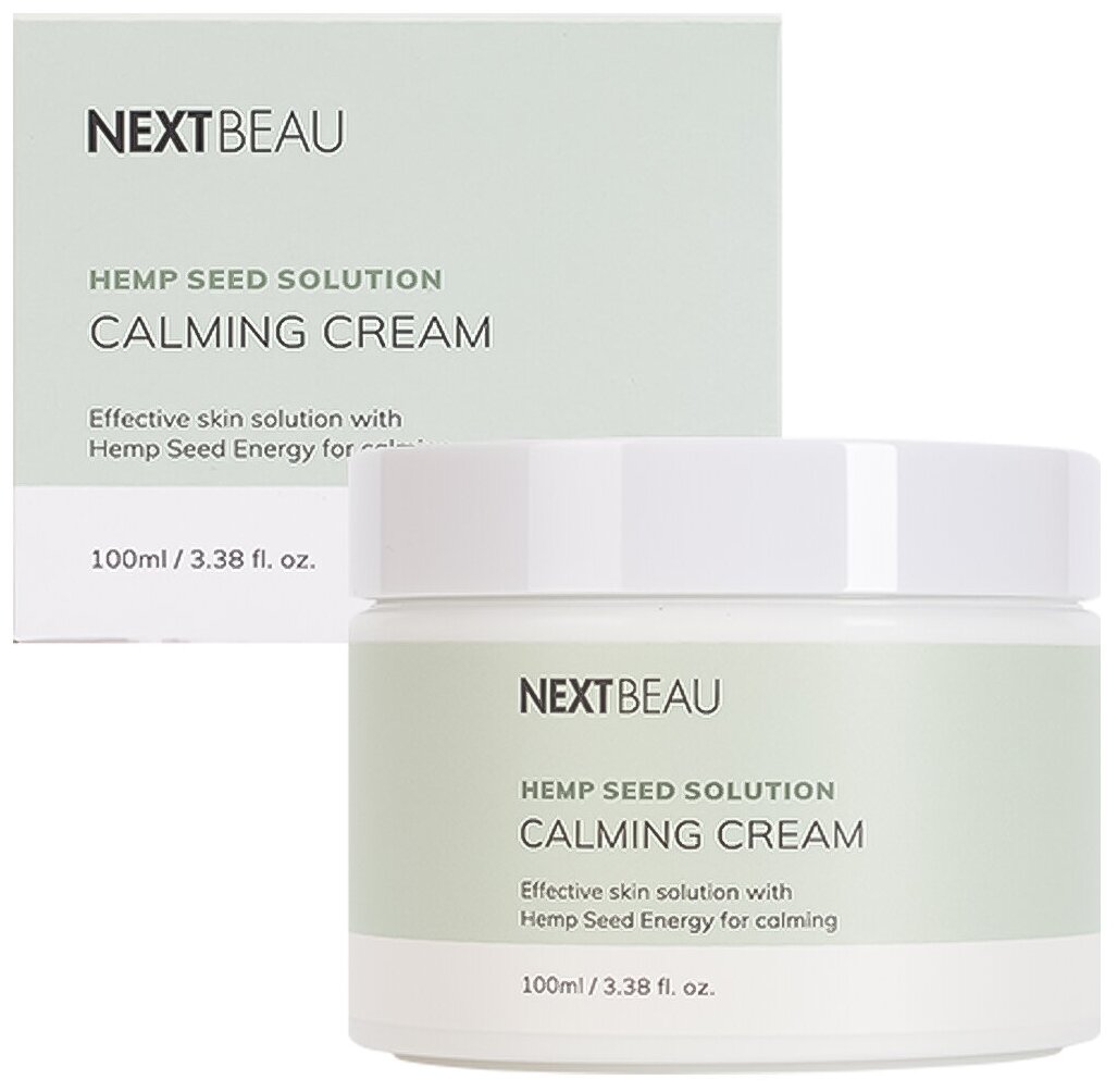 Успокаивающий крем NEXTBEAU с маслом семян конопли, 100мл
Успокаивающий крем NEXTBEAU с маслом семян конопли, 100мл