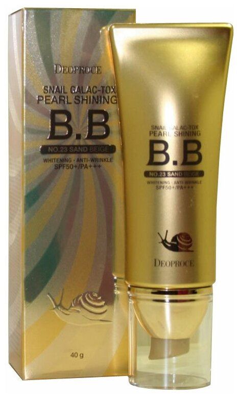 Антивозрастной ББ крем Deoproce с муцином улитки и галактомисисом NO.23
Антивозрастной ББ крем Deoproce с муцином улитки и галактомисисом NO.23