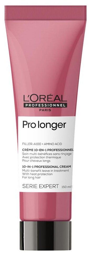 Крем термозащитный L'Oreal Pro Longer 150 мл
Крем термозащитный L'Oreal Pro Longer 150 мл