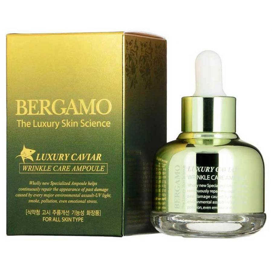 Ампульная сыворотка с экстрактом икры от морщин Bergamo Luxury Caviar Wrinkle Care Ampoule, 30гр
Ампульная сыворотка с экстрактом икры от морщин Bergamo Luxury Caviar Wrinkle Care Ampoule, 30гр