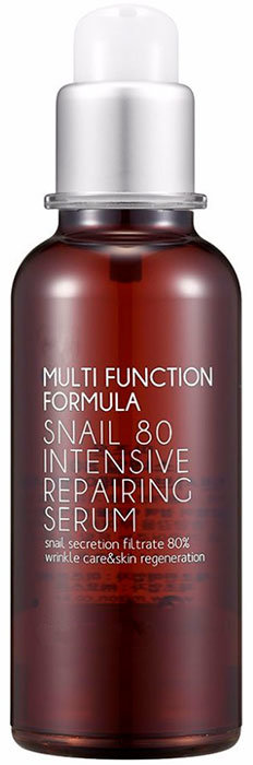 Концентрированная сыворотка с муцином улитки Mizon Multi Function Formula Snail 80 Intensive Repairing Serum
Концентрированная сыворотка с муцином улитки Mizon Multi Function Formula Snail 80 Intensive Repairing Serum