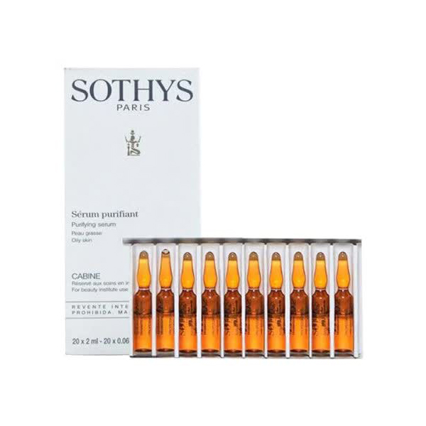 Сыворотка очищающая себорегулирующая Sothys Oily Skin 20х2 мл
Сыворотка очищающая себорегулирующая Sothys Oily Skin 20х2 мл