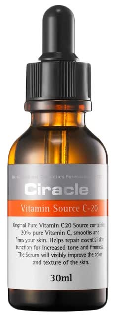 Сыворотка Витамин С-20 Ciracle Vitamin Source C-20 30мл
Сыворотка Витамин С-20 Ciracle Vitamin Source C-20 30мл