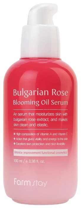 Сыворотка для лица с экстрактом болгарской розы FarmStay Bulgarian Rose Blooming Oil Serum, 100мл
Сыворотка для лица с экстрактом болгарской розы FarmStay Bulgarian Rose Blooming Oil Serum, 100мл