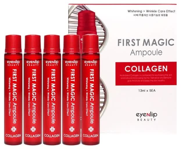 Ампулы для лица с коллагеном Eyenlip First Magic Ampoule Collagen 13мл*5
Ампулы для лица с коллагеном Eyenlip First Magic Ampoule Collagen 13мл*5