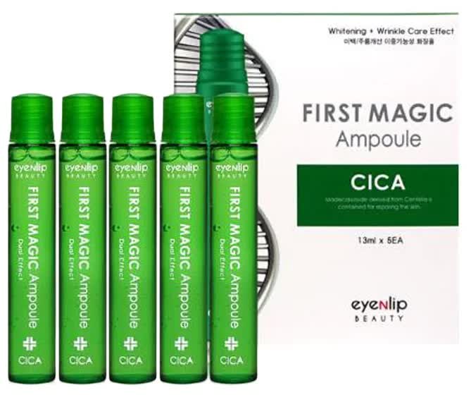 Ампулы для лица с экстрактом центеллы Eyenlip First Magic Ampoule Cica 13мл*5
Ампулы для лица с экстрактом центеллы Eyenlip First Magic Ampoule Cica 13мл*5