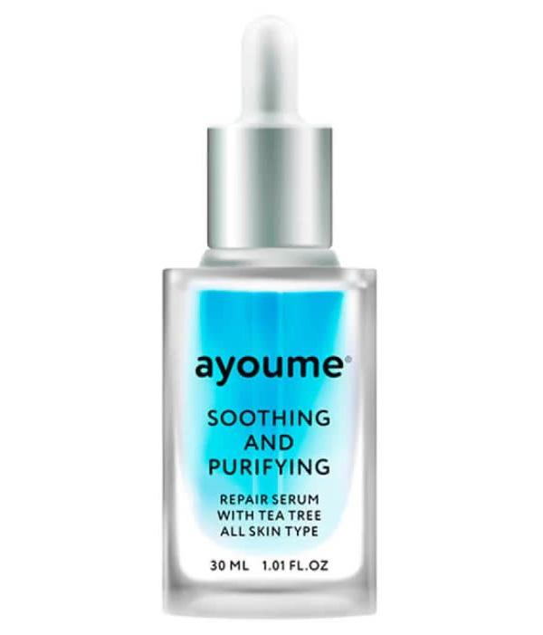 Сыворотка AYOUME Repair Serum with Tea Tree Soothing-&-Purifying 30мл
Сыворотка AYOUME Repair Serum with Tea Tree Soothing-&-Purifying 30мл