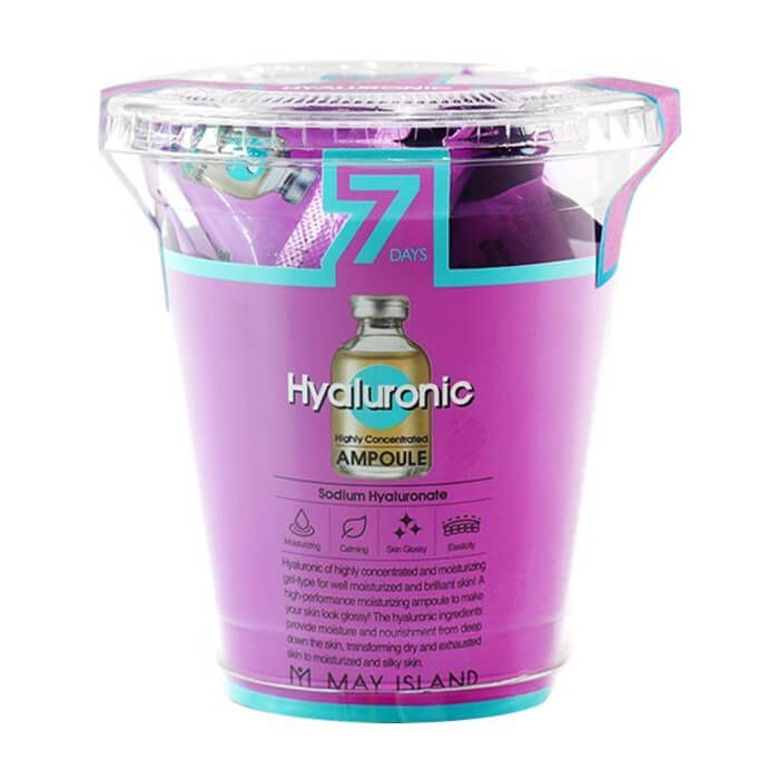 Набор cывороток для лица гиалурон. увлажняющих May Island Seven Days Hyaluronic Ampoule 12шт*3мл
Набор cывороток для лица гиалурон. увлажняющих May Island Seven Days Hyaluronic Ampoule 12шт*3мл