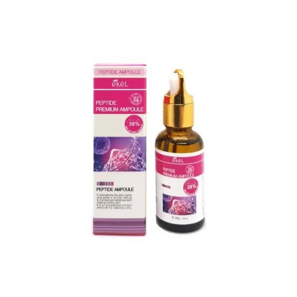 EKEL Ампульная сыворотка для лица с пептидами Premium Ampoule Peptide, 30гр
EKEL Ампульная сыворотка для лица с пептидами Premium Ampoule Peptide, 30гр