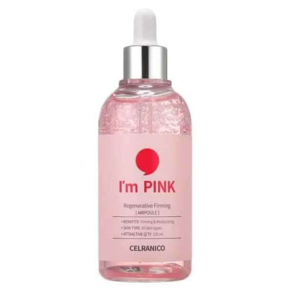 Восстанавливающая и укрепляющая ампульная сыворотка, 100 мл, CELRANICO CELRANICO I'm Pink Regenerative Firming Ampoule, 100ml
Восстанавливающая и укрепляющая ампульная сыворотка, 100 мл, CELRANICO CELRANICO I'm Pink Regenerative Firming Ampoule, 100ml