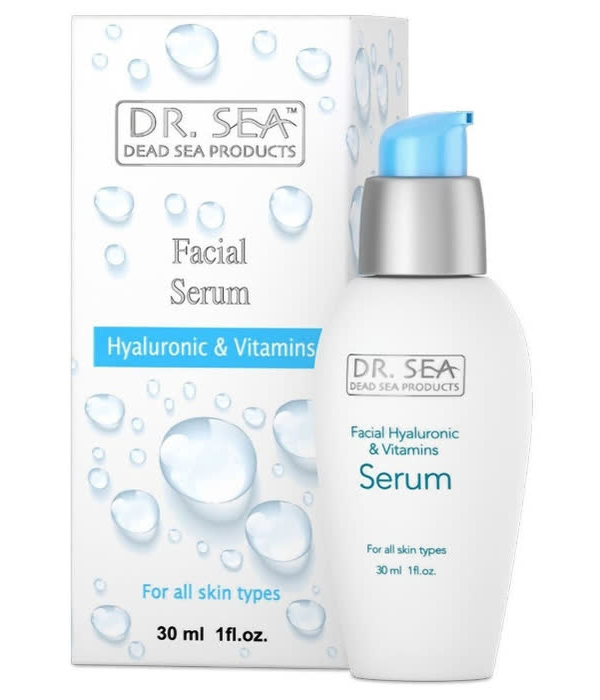 Dr. Sea Сыворотка для лица с гиалуроновой кислотой и витаминами (7290015816854) 30 мл
Dr. Sea Сыворотка для лица с гиалуроновой кислотой и витаминами (7290015816854) 30 мл