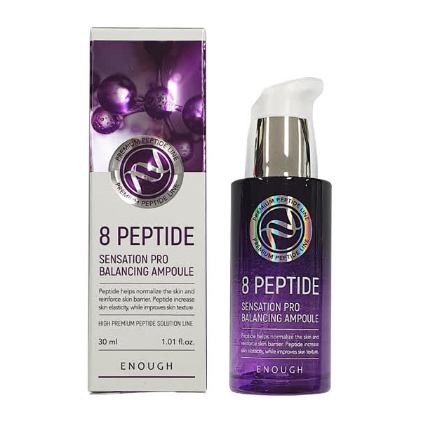 Сыворотка для лица Enough с пептидным комплексом, 8 Peptide Sensation Pro Balancing Ampoule 30 мл.
Сыворотка для лица Enough с пептидным комплексом, 8 Peptide Sensation Pro Balancing Ampoule 30 мл.