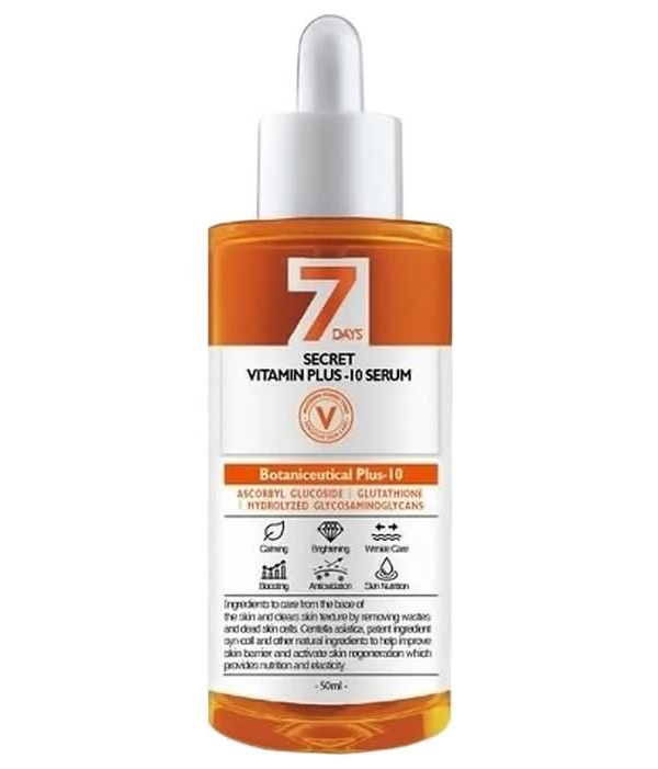 Сыворотка витамин антиоксидант для тусклой кожи MAYISLAND 7 Days Secret VITA PLUS-10 SERUM 50ml
Сыворотка витамин антиоксидант для тусклой кожи MAYISLAND 7 Days Secret VITA PLUS-10 SERUM 50ml