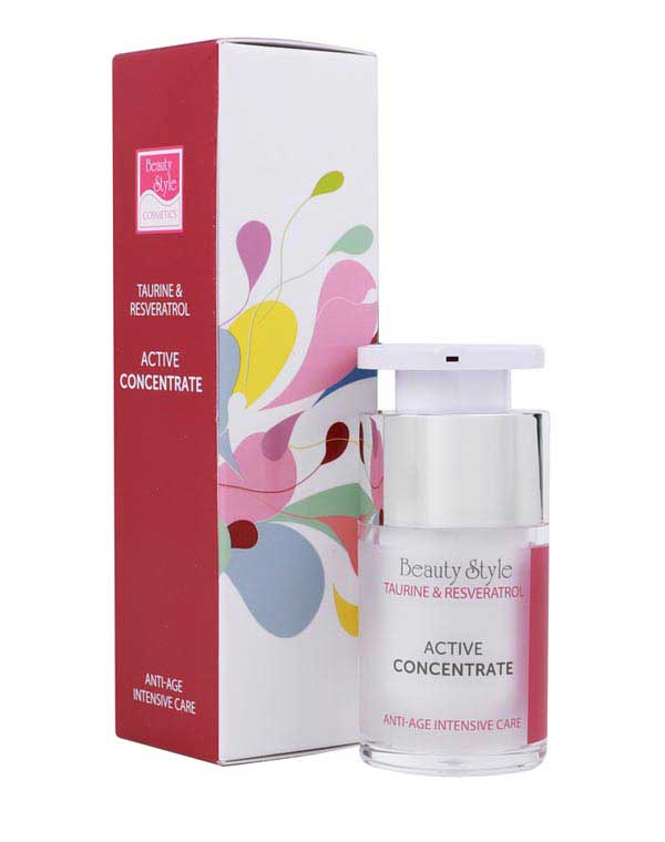 Активный концентрат Beauty Style Anti Age plus "Taurine & Resveratrol" 15 мл
Активный концентрат Beauty Style Anti Age plus "Taurine & Resveratrol" 15 мл