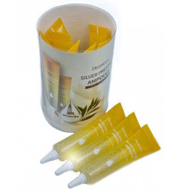 Сыворотка для лица Deoproce Silver Prestige Ampoule
Сыворотка для лица Deoproce Silver Prestige Ampoule