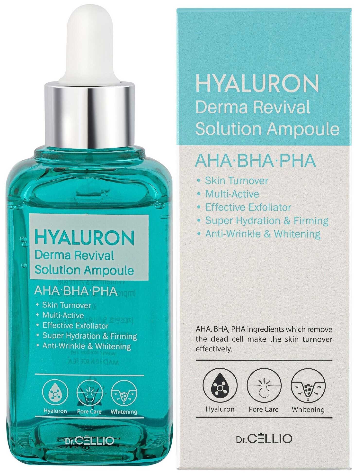 Сыворотка для лица Dr.CELLIO Hyaluron Derma Revival Solution Ampoule
Сыворотка для лица Dr.CELLIO Hyaluron Derma Revival Solution Ampoule