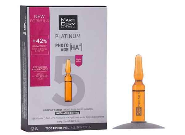 Ампулы Martiderm Platinum "Коррекция фотостарения Гиалуроновая кислота +" 5x2 мл
Ампулы Martiderm Platinum "Коррекция фотостарения Гиалуроновая кислота +" 5x2 мл