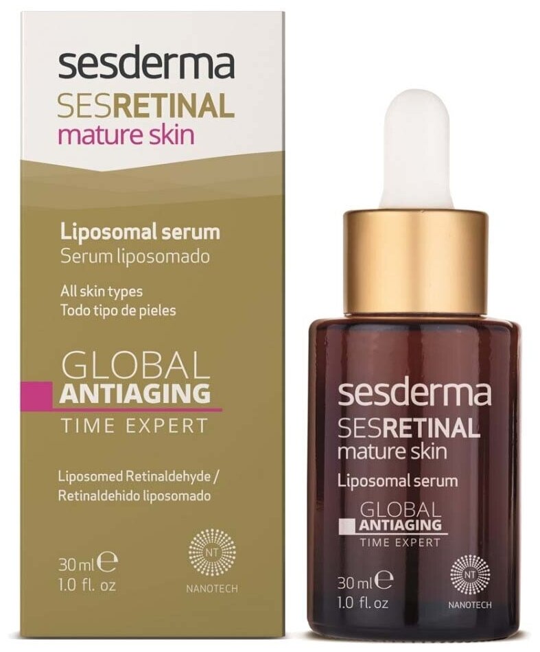 Сыворотка Sesderma «Эксперт времени» липосомальная омолаживающая, 30 мл
Сыворотка Sesderma «Эксперт времени» липосомальная омолаживающая, 30 мл