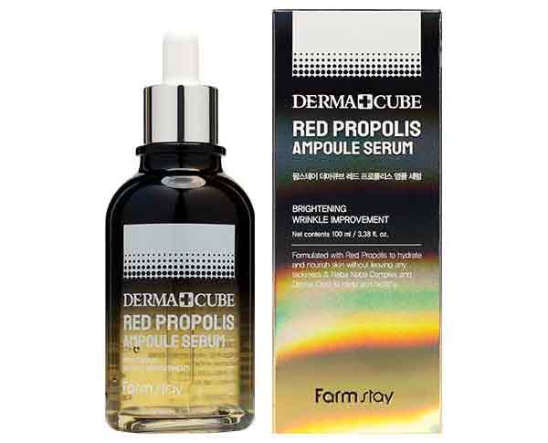 Антивозрастная ампульная сыворотка FarmStay против морщин с прополисом, 100мл
Антивозрастная ампульная сыворотка FarmStay против морщин с прополисом, 100мл