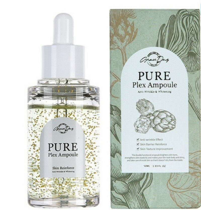 Увлажняющая сыворотка Grace Day с экстрактом артишока, 50мл
Увлажняющая сыворотка Grace Day с экстрактом артишока, 50мл