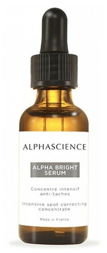 Сыворотка против пигментных пятен ALPHASCIENCE АЛЬФА БРАЙТ Флакон 20 мл
Сыворотка против пигментных пятен ALPHASCIENCE АЛЬФА БРАЙТ Флакон 20 мл
