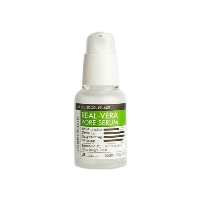 Сужающая поры сыворотка для лица Derma Factory с экстрактом алое вера
Сужающая поры сыворотка для лица Derma Factory с экстрактом алое вера