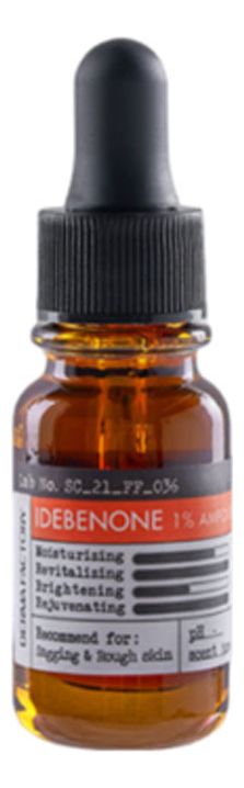 Сыворотка для лица с идебеноном Derma Factory Idebenone 1% Ampoule
Сыворотка для лица с идебеноном Derma Factory Idebenone 1% Ampoule