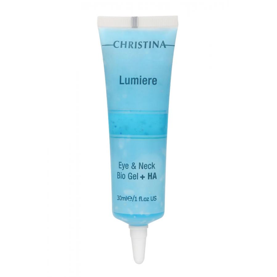 Гель для кожи век и шеи Christina Eye & Neck Bio Gel + HA Lumiere, 30мл
Гель для кожи век и шеи Christina Eye & Neck Bio Gel + HA Lumiere, 30мл