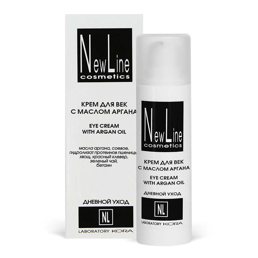 Крем для век с маслом арганы New Line, 30мл
Крем для век с маслом арганы New Line, 30мл