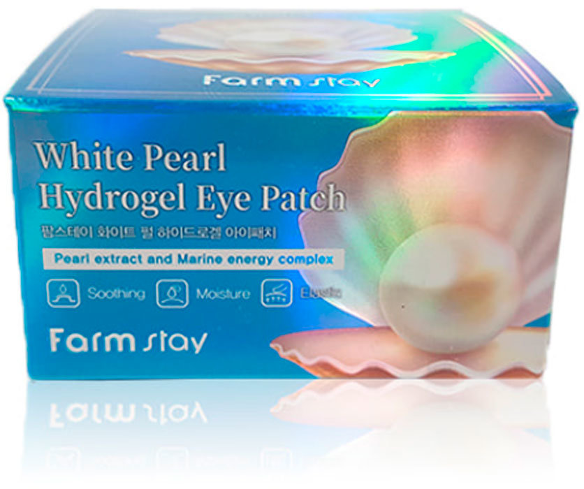 Гидрогелевые патчи для глаз с экстрактом жемчуга FarmStay White Pearl Hydrogel Eye Patch, 60pcs
Гидрогелевые патчи для глаз с экстрактом жемчуга FarmStay White Pearl Hydrogel Eye Patch, 60pcs