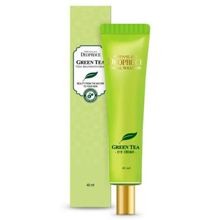 Крем для век увлажняющий с экстрактом зеленого чая Premium Deoproce Greentea Total Solution Eye Cream 40ml
Крем для век увлажняющий с экстрактом зеленого чая Premium Deoproce Greentea Total Solution Eye Cream 40ml