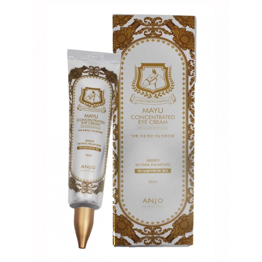 ANJO Professional ЛОШАДИНЫЕ ЛИПИДЫ Крем для век антивозрастной MayuConcentrated Eye Cream,40 мл
ANJO Professional ЛОШАДИНЫЕ ЛИПИДЫ Крем для век антивозрастной MayuConcentrated Eye Cream,40 мл
