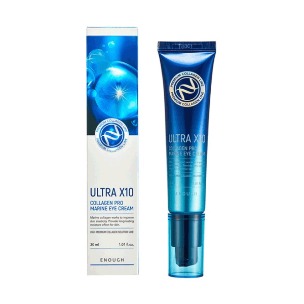 Омолаживающий крем для век с коллагеном Enough Ultra X10 Collagen Pro Marine Eye Cream, 30 мл
Омолаживающий крем для век с коллагеном Enough Ultra X10 Collagen Pro Marine Eye Cream, 30 мл