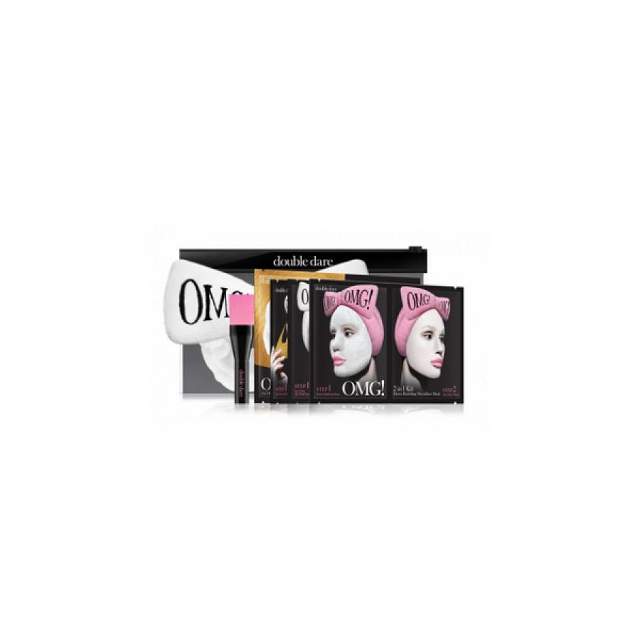 Набор SPA из 4 масок, кисти и белого банта Double Dare OMG!
Набор SPA из 4 масок, кисти и белого банта Double Dare OMG!