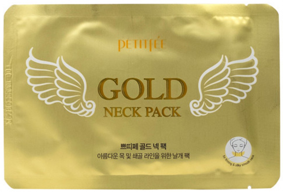 Гидрогелевая маска для шеи Petitfee Gold Neck Pack For Firming & Silky Smooth Neck, 10гр
Гидрогелевая маска для шеи Petitfee Gold Neck Pack For Firming & Silky Smooth Neck, 10гр