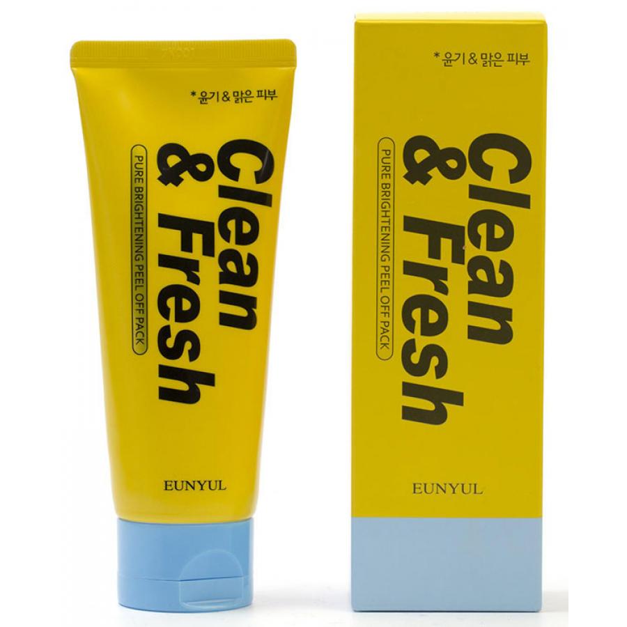Маска-пленка осветляющая Eunyul Clean & Fresh Pure Brightening Peel Off Pack, 100мл
Маска-пленка осветляющая Eunyul Clean & Fresh Pure Brightening Peel Off Pack, 100мл