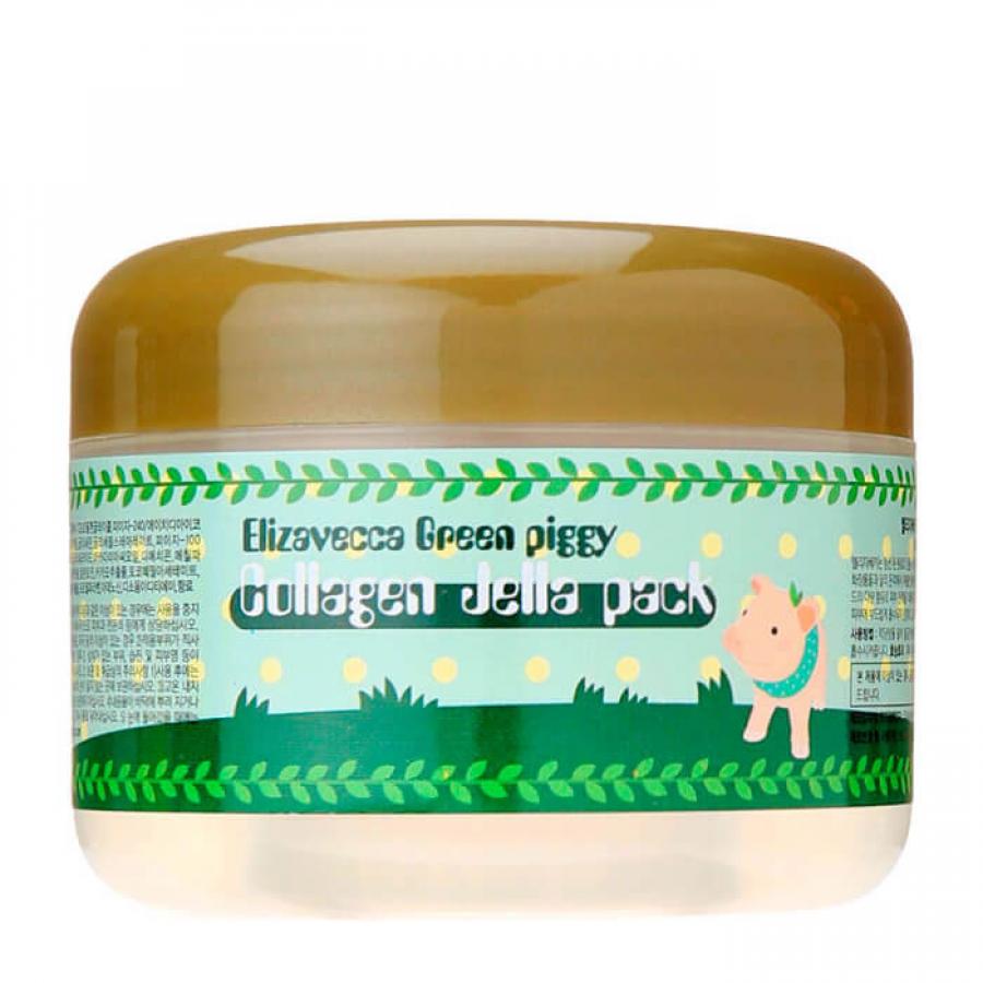Гелевая коллагеновая маска Elizavecca Green Piggy Collagen Jella Pack
Гелевая коллагеновая маска Elizavecca Green Piggy Collagen Jella Pack
