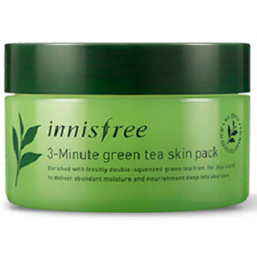 Интенсивная трех-минутная маска Innisfree 3-Minute Green Tea skin Pack
Интенсивная трех-минутная маска Innisfree 3-Minute Green Tea skin Pack