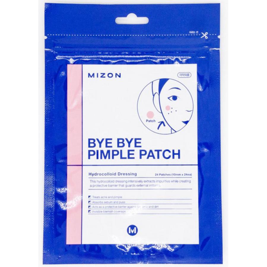 Противовоспалительные локальные патчи Mizon Bye Bye Pimple Patch
Противовоспалительные локальные патчи Mizon Bye Bye Pimple Patch