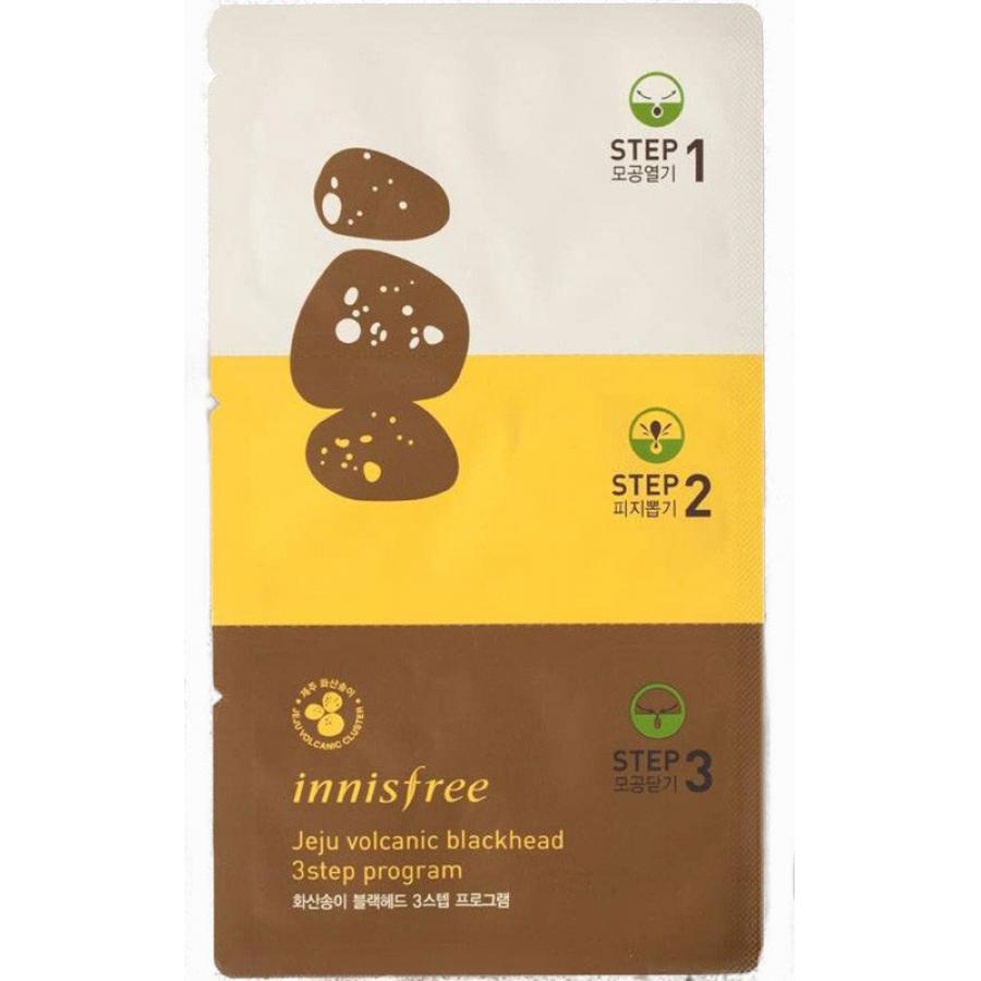 Трехступенчатый набор патчей для очищения кожи Innisfree Jeju Volcanic Blackhead 3 Step Program
Трехступенчатый набор патчей для очищения кожи Innisfree Jeju Volcanic Blackhead 3 Step Program