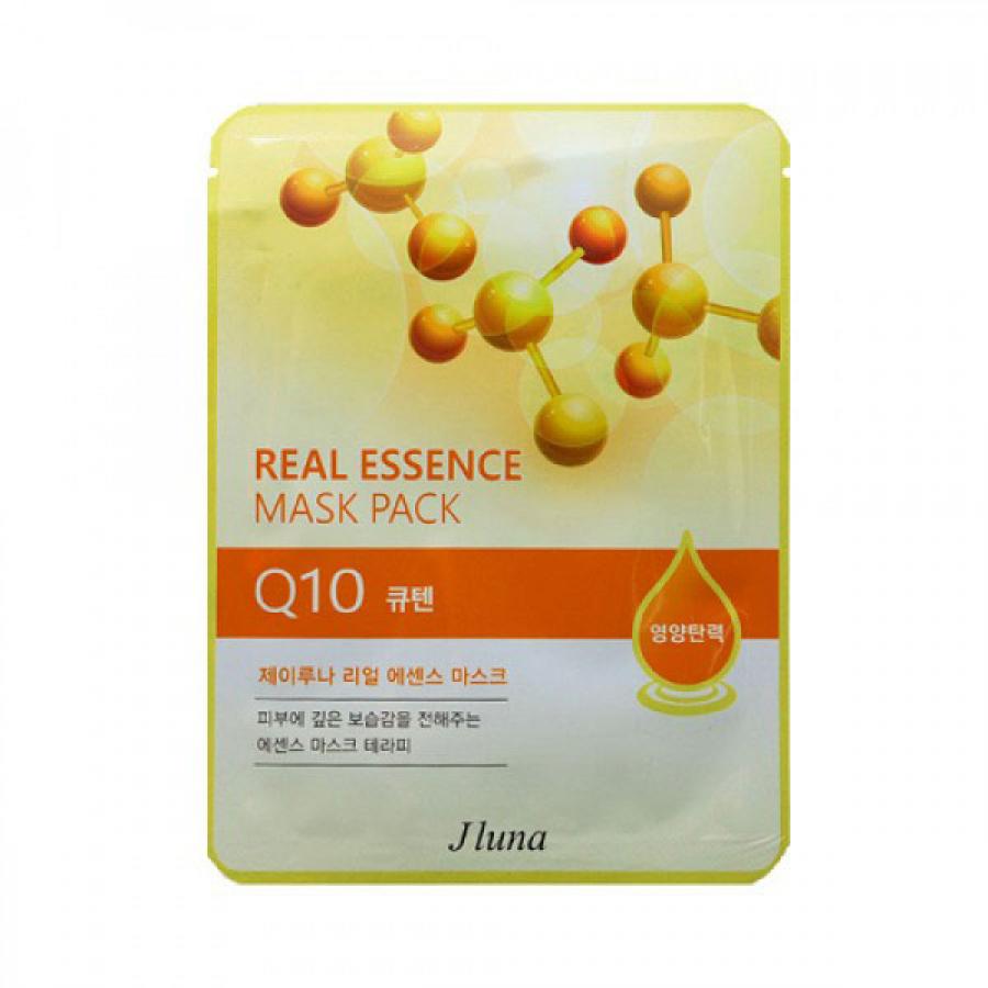 Тканевая маска с коэнзимом Q10 JLuna Real Essence Mask Pack Q10, 25мл
Тканевая маска с коэнзимом Q10 JLuna Real Essence Mask Pack Q10, 25мл