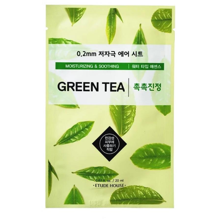 Маска с экстрактом зеленого чая Etude House 0.2 Therapy Air Mask Green Tea
Маска с экстрактом зеленого чая Etude House 0.2 Therapy Air Mask Green Tea
