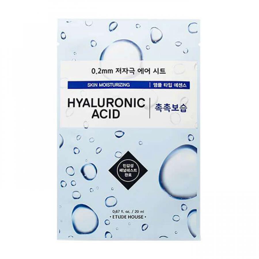 Маска для лица c гиалуроновой кислотой Etude House 0.2 Therapy Air Mask Hyaluronic Acid
Маска для лица c гиалуроновой кислотой Etude House 0.2 Therapy Air Mask Hyaluronic Acid