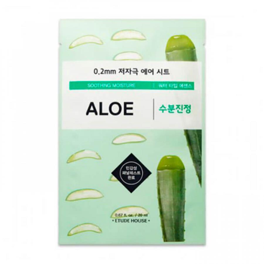 Маска с экстрактом алоэ Etude House 0.2 Therapy Air Mask Aloe
Маска с экстрактом алоэ Etude House 0.2 Therapy Air Mask Aloe
